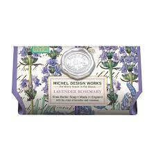 MICHEL DESIGN SHEA BUTTER BAR SOAP - LEMON BASIL