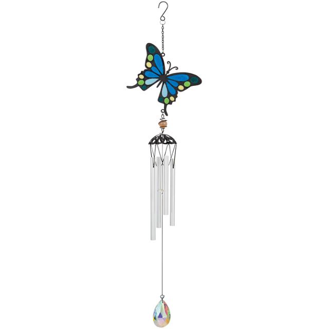 25" SUNCATCHER WIND CHIME -BUTTERFLY