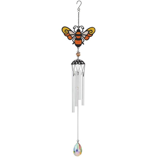 25" SUNCATCHER WIND CHIME -BEE