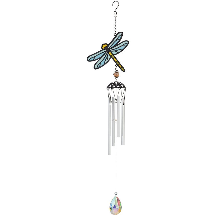 25" SUNCATCHER WIND CHIME -DRAGONFLY