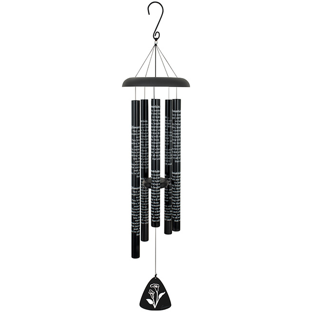 44"WIND CHIME - MEMORIES BLACK