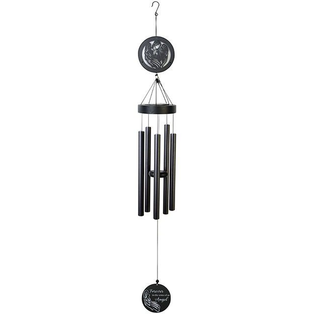 45" SOLAR WIND CHIME -ARMS OF AN ANGEL