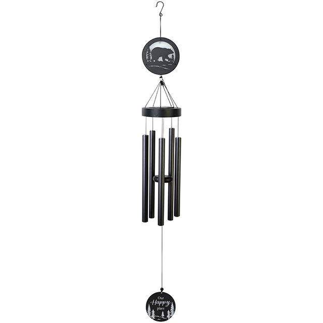 45" SOLAR WIND CHIME -HAPPY PLACE