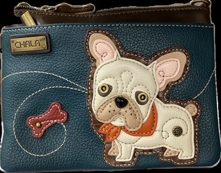 Chala Handbags – Mini Crossbody - French Bulldog
