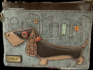 Chala Handbags – Mini Crossbody - Dachshund