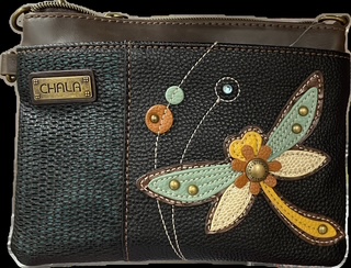 Chala Handbags – Mini Crossbody - Dragonfly
