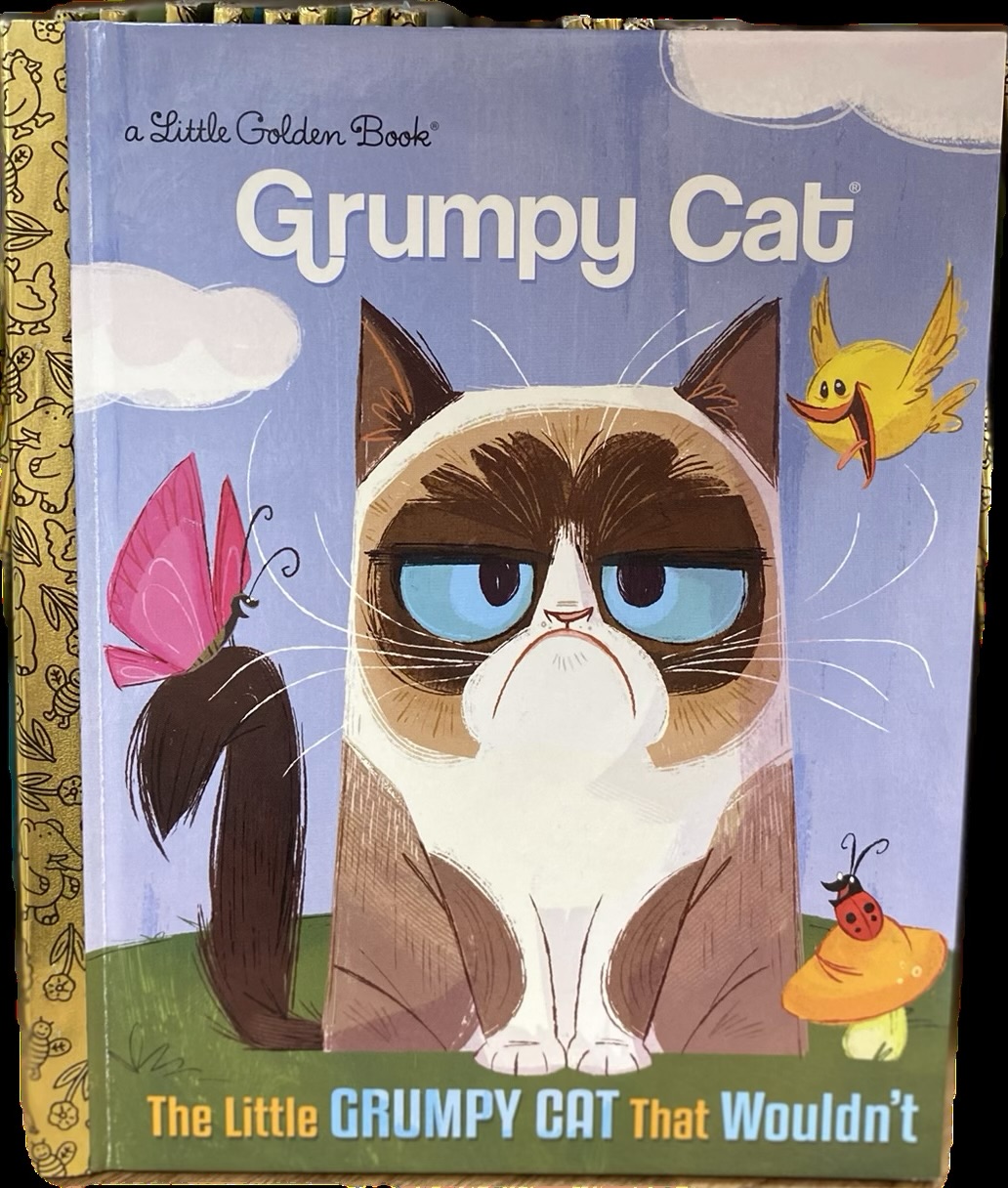 Little Golden Books - Grumpy Cat - The Little Grumpy Cat that Wouldn't