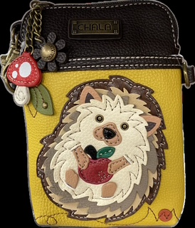 Chala Handbags – Cellphone Bag – Hedgehog