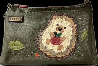 Chala Handbags – Deluxe Crossbody - Hedgehog