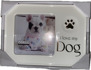 I Love My Dog Picture Frame