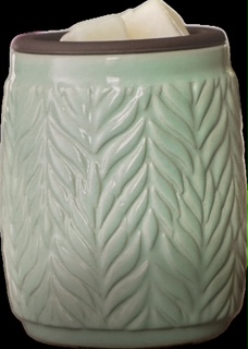 Flip Dish Wax Warmer - Mint Leaf