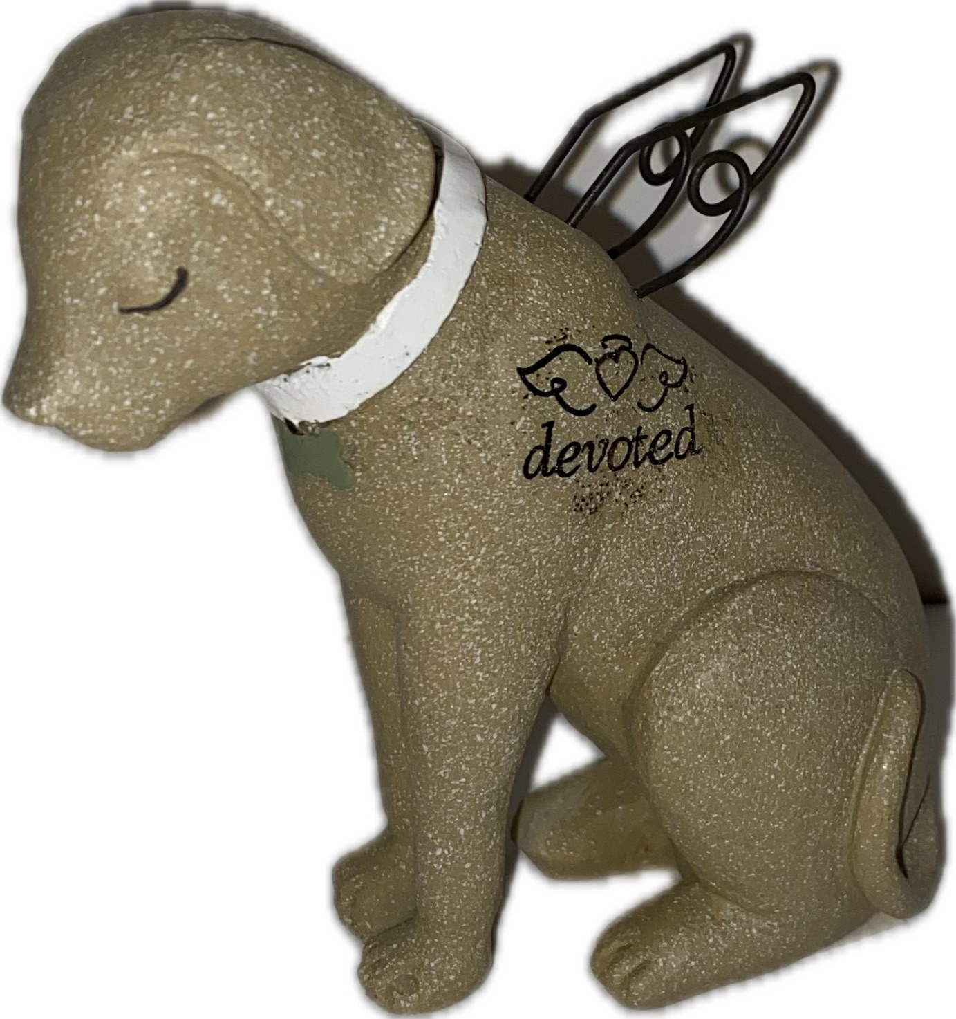 Dog Angel Figurine
