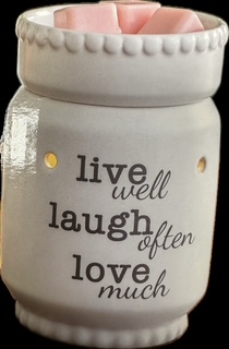 Illumination Fragrance Warmer - Live Laugh Love