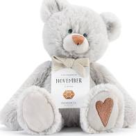 November Birthday Bear