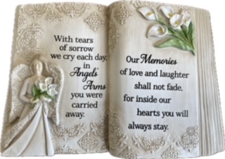 "Angel's Arms" Memorial Book