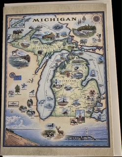 Michigan Notecard