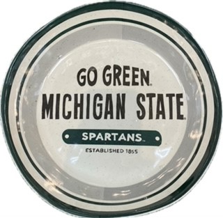 MSU Large Round Melamine Bowl