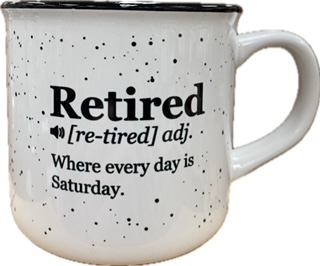 retirement mug