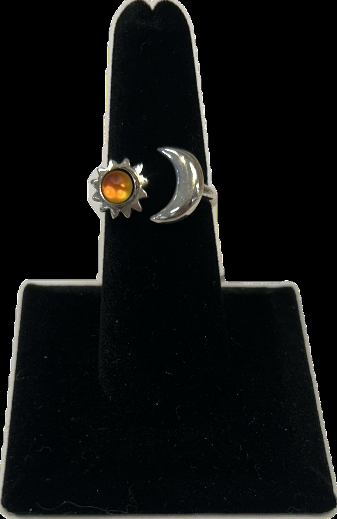 Leight Works Sun and Moon Ring - Fire Polished