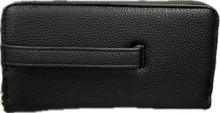 Kedzie - Zippered Clutch - black
