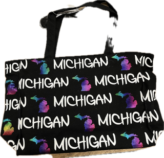 Robin Ruth Michigan Beach Tote - Bold Colors