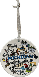 Michigan Ornament