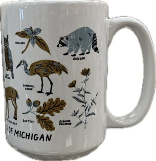 Michigan Mug - Plants and Animals of Michigan