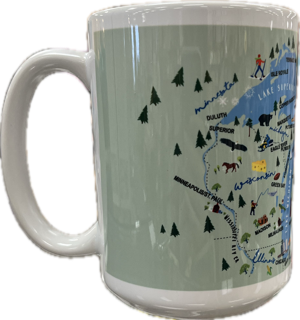 Michigan Mug - Great Lakes Ceramic