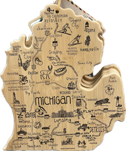 Michigan Cutting and Serving Board