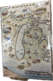 Michigan Wood Map