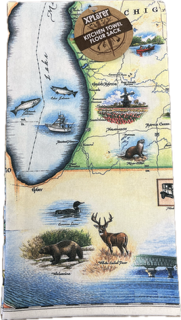 Michigan Kitchen Dish Towel