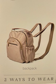 Kedzie - Aire Convertible Backpack - Burgandy