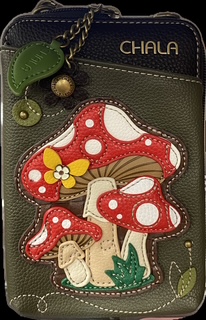 Chala Handbags – Crossbody - Mushroom