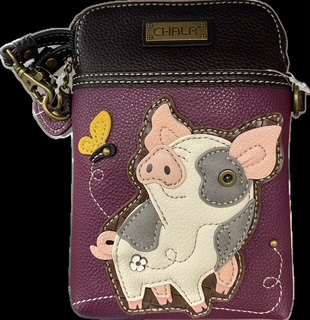 Chala Handbags – Cellphone Bag – Pig