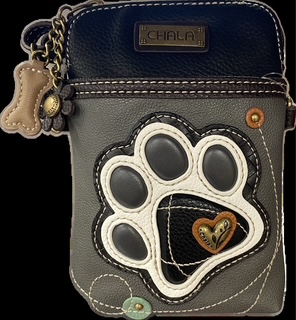 Chala Handbags – Cellphone Bag – Pawprint