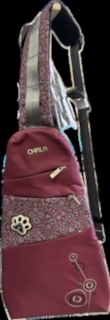 Chala Handbags – Zippered Sling - Pawprint