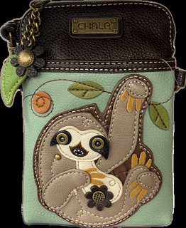 Chala Handbags – Cellphone Bag – Sloth