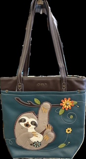 Chala Handbags – Everyday Tote - Sloth
