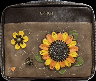 Chala Handbags – Organizer Crossbody - Sunflower